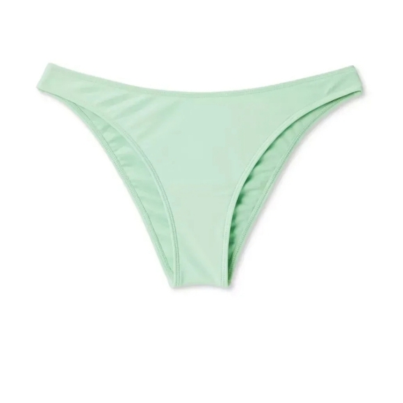 NWT Womens Shade & Shore Bikini Bottoms. Size XL. Green - Picture 2 of 5